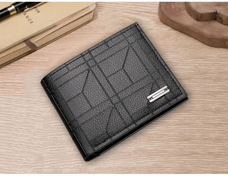 Men's Multiple Slots Certificate Large Capacity Business Men's Wallet