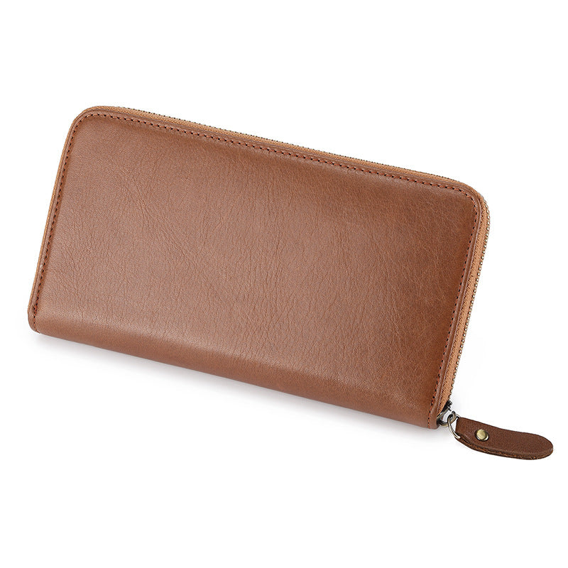 Men's Retro Fashion Genuine Leather First Layer Men's Wallets
