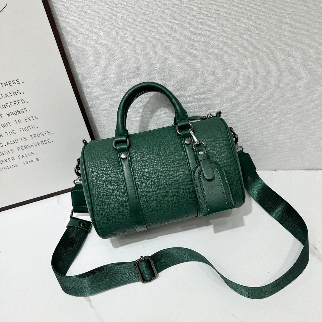 Fashion Simple Boston Pillow Unisex Boy Handbags