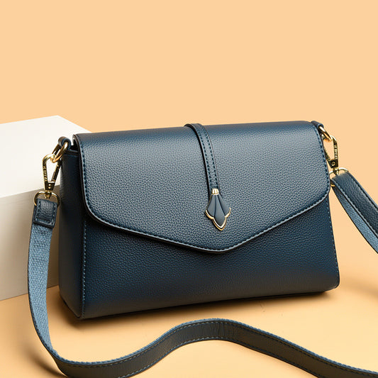 Women's Glamorous Popular Mother's Soft Leather Crossbody Bags