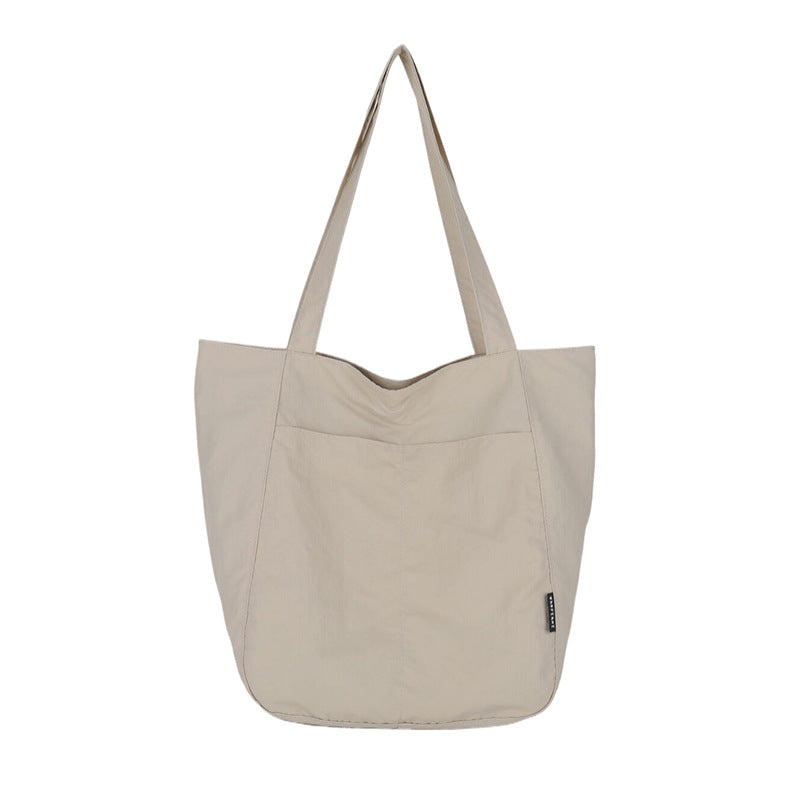 Women's Nylon Large Capacity Solid Color Portable Women's Shoulder Bag