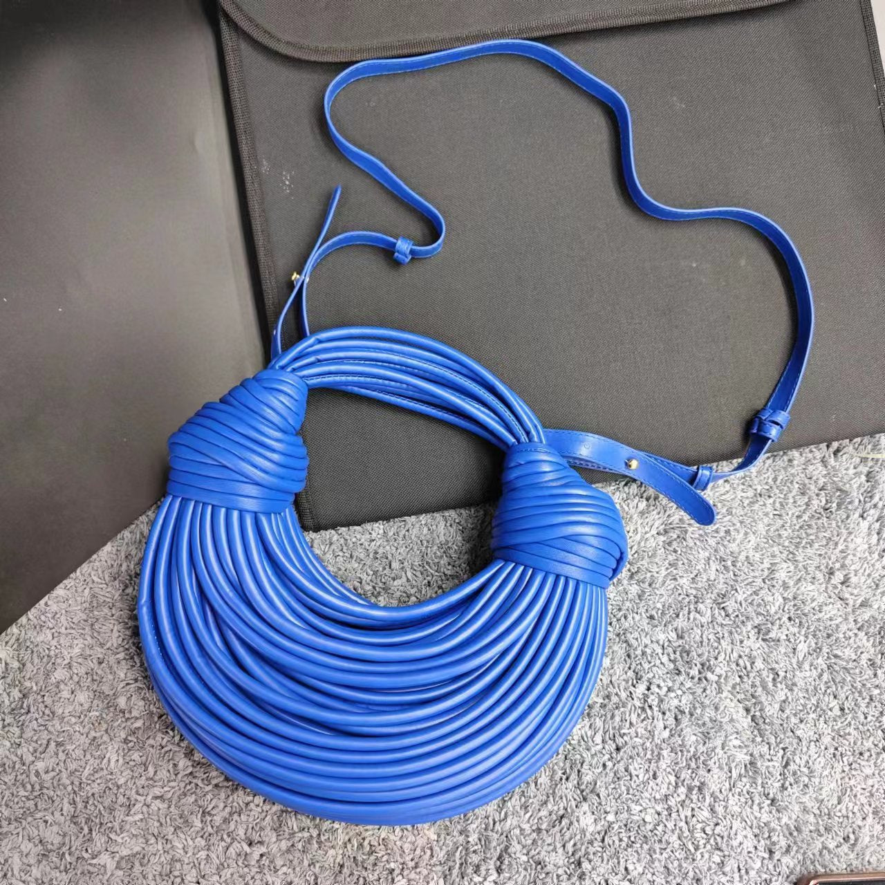 Women's Fashion High-grade Design Personalized Noodle Western Handbags