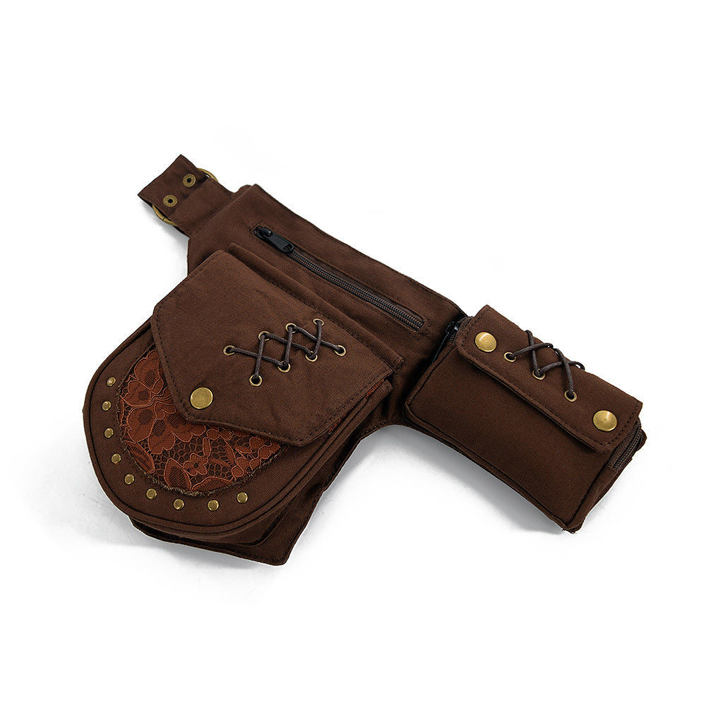 Women's & Men's & Retro Multifunctional Mobile Fashion Leisure Men's Waist Packs