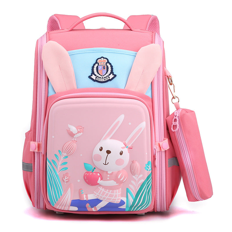 Male Burden Reduction Spine Protection Cartoon Space Elementary School Students' Schoolbags