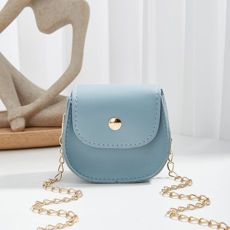 Women's Cute Simple Chain Strap Korean Style Women's Messenger Bag
