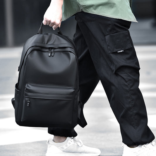 Men's Trendy Waterproof Simple Computer College Backpacks