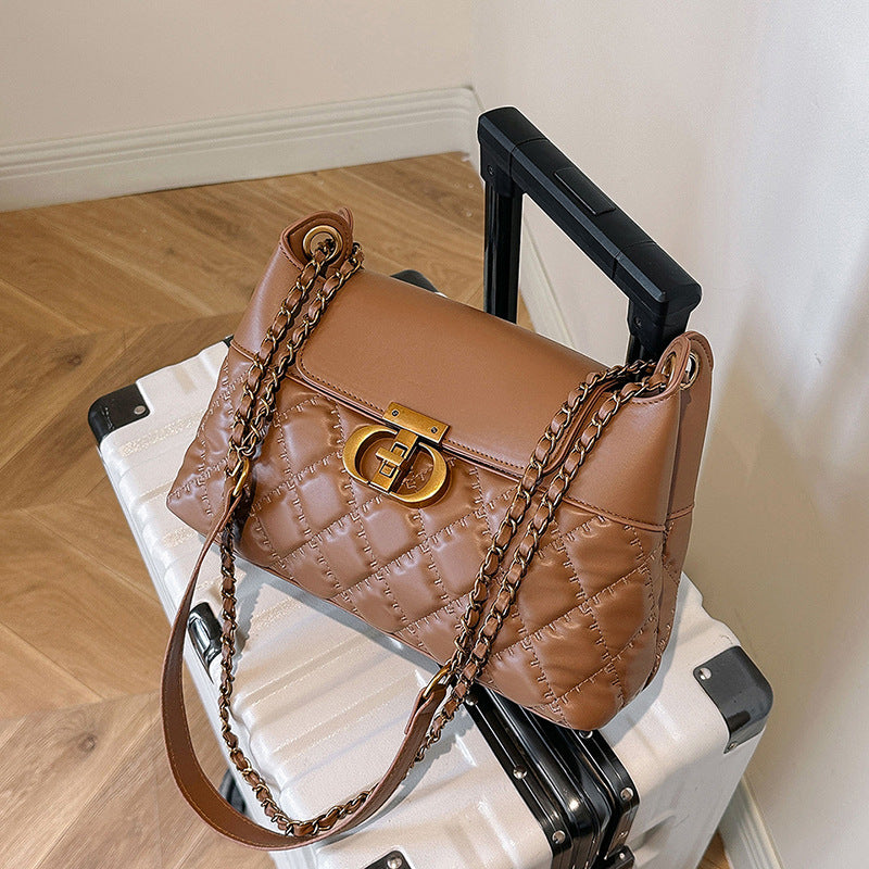 Live Broadcast Fashion Retro Diamond Embroidery Crossbody Bags