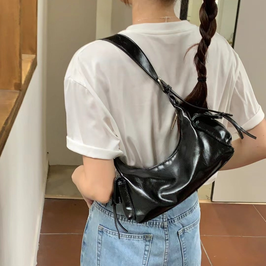 Women's Fashion Retro Hot Underarm Denim Shoulder Bags