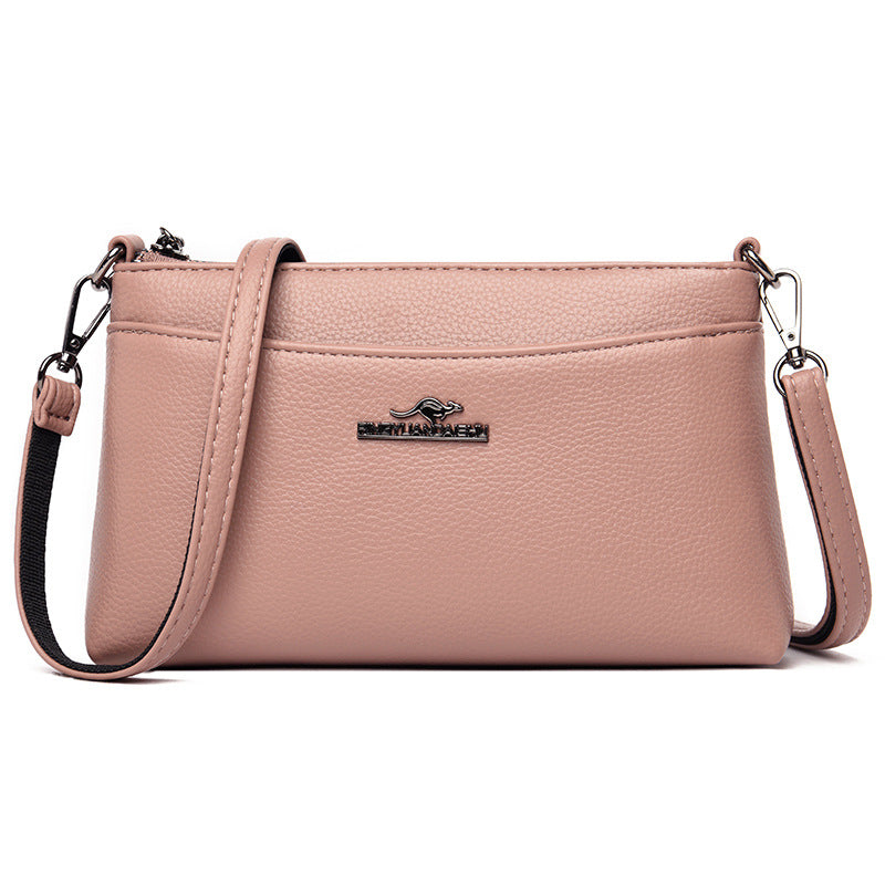 Women's Graceful Mother Soft Leather Fashion Crossbody Bags