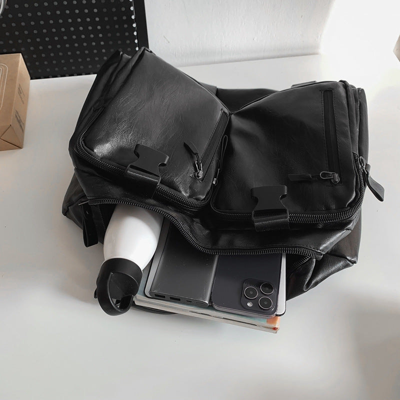 Graceful Retro Large Capacity Simple Business Backpacks