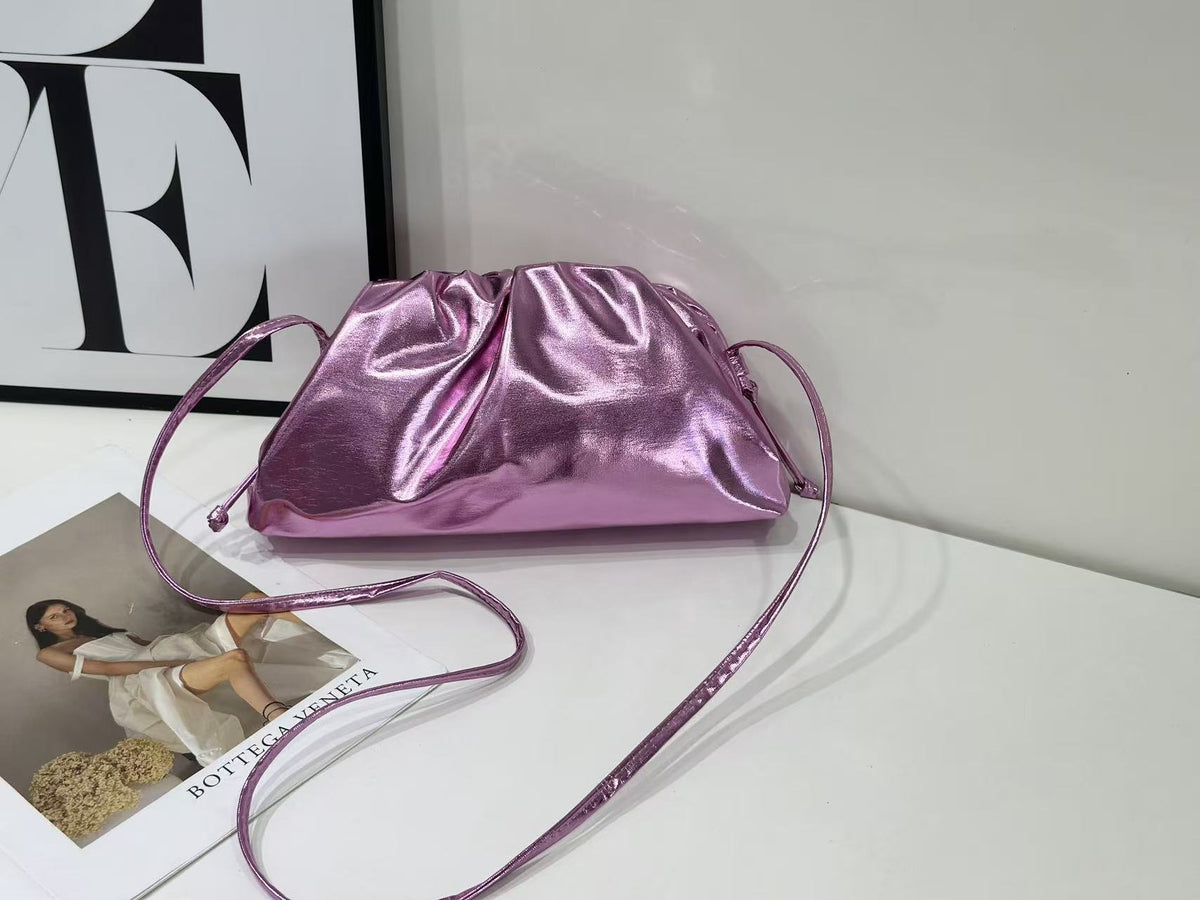Women's High-grade Pleated Cloud Plain Fashionable Shoulder Bags