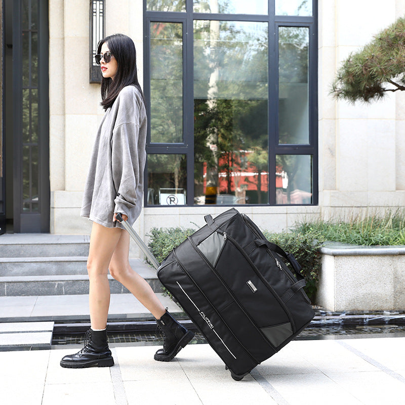 Oxford Cloth Unisex Boarding Large Capacity Travel Bags