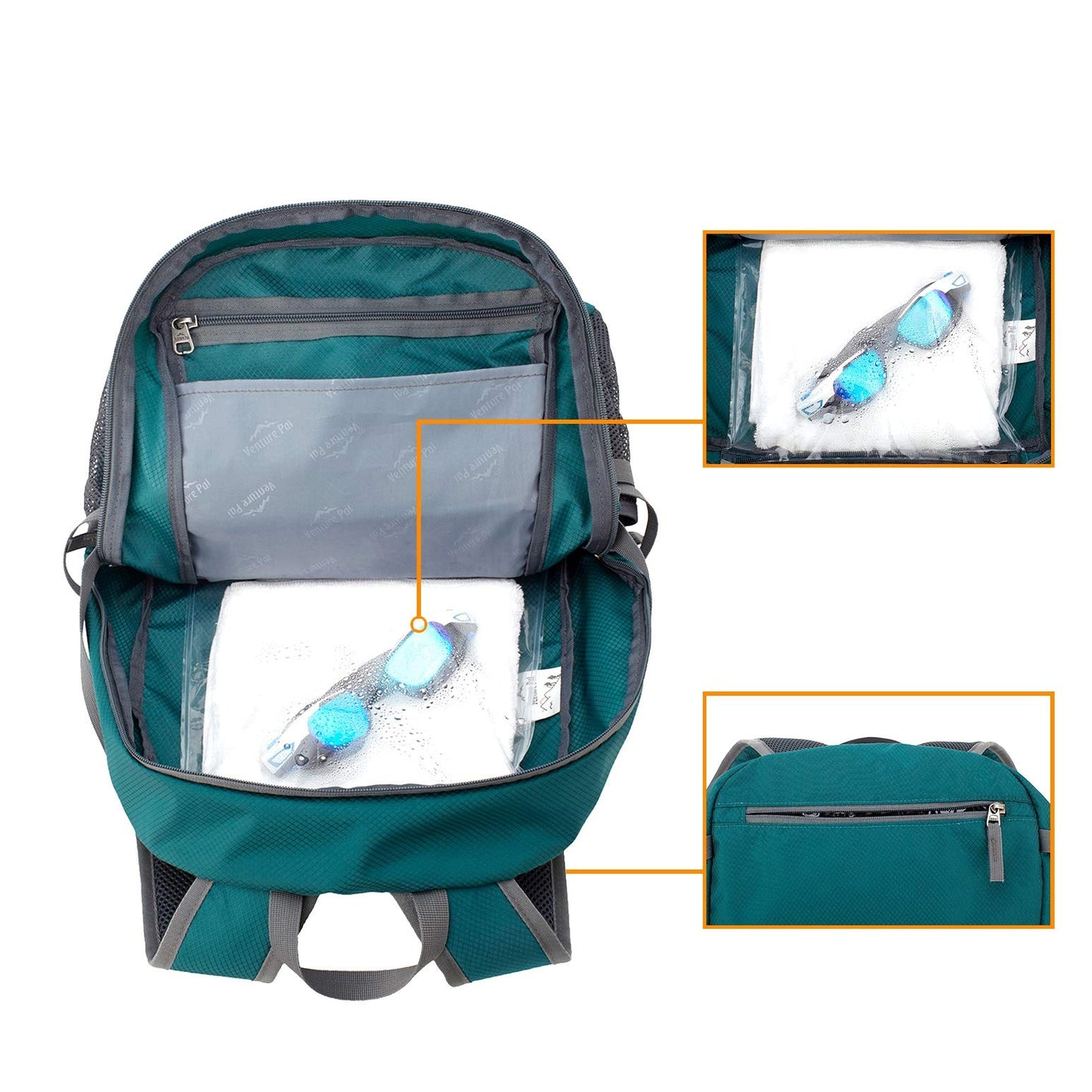 Lightweight Folding Camping Hiking Cycling On Backpacks
