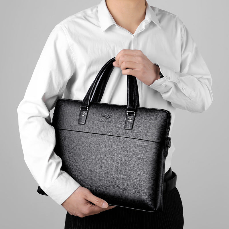 Men's Pretty Business Large Capacity Commuter Men's Handbags