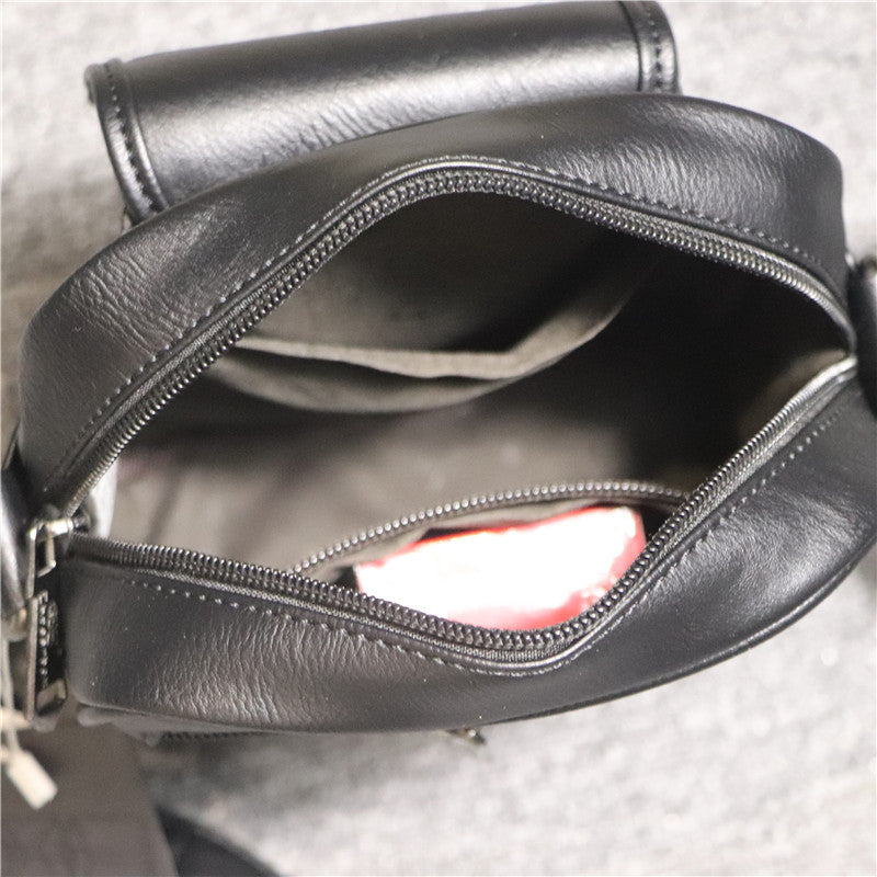 Trendy Men's Slouchy Glamorous Cool Vertical Men's Shoulder Bags