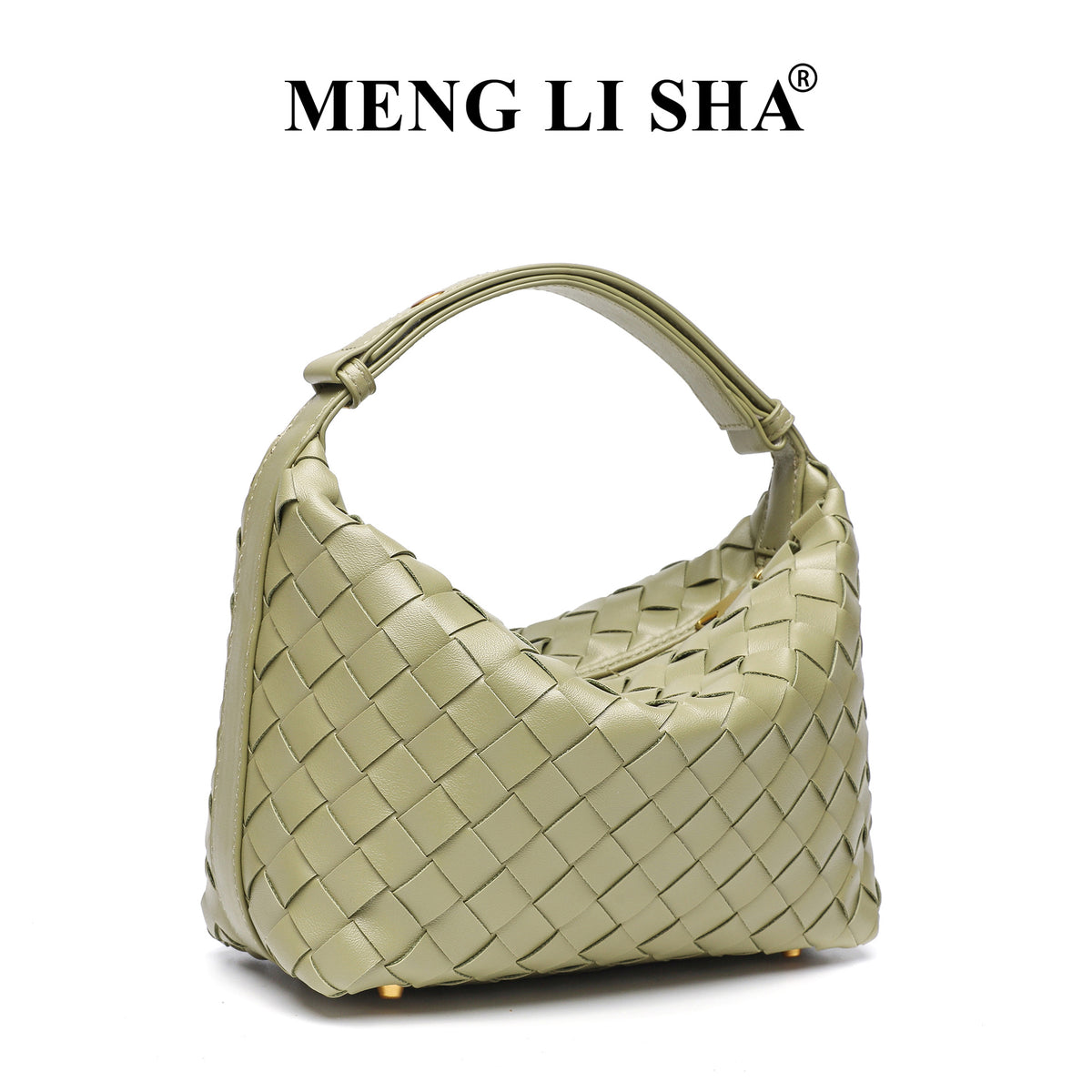 High Sense Hand-woven Versatile Lunch Box Fashion Simple Women's Handbag