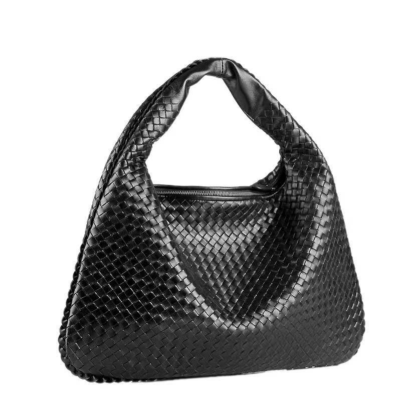 Beautiful Women's Hand-woven Oversized Dumpling Monk Women's Shoulder Bag