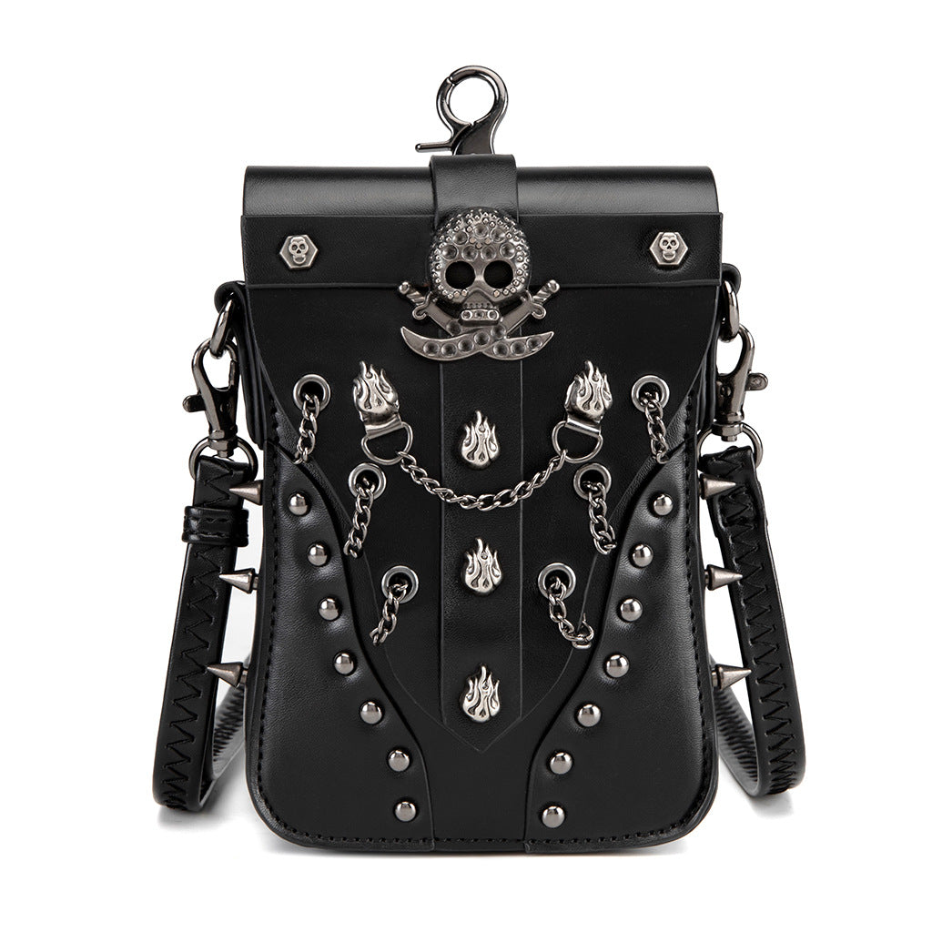 Popular Women's Punk Retro Style Change Bags