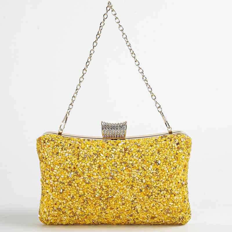 Personalized Stone Dinner Diamond Head Fashion Evening Bags