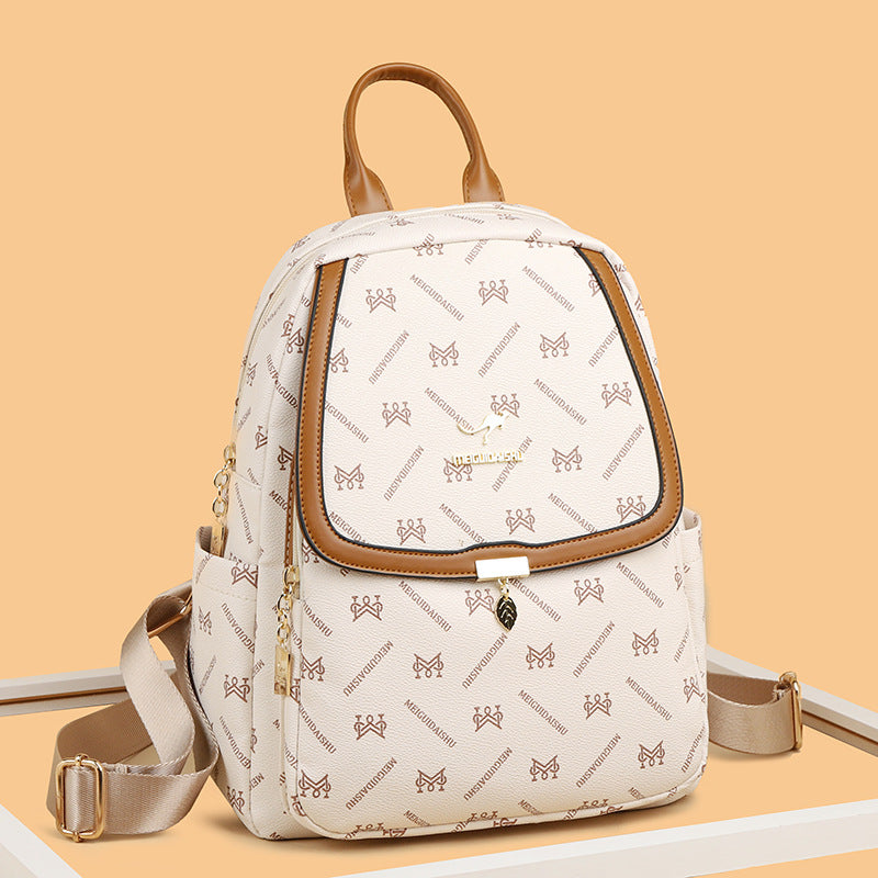 Kangaroo Female Commuting Fashion Mom Soft Backpacks