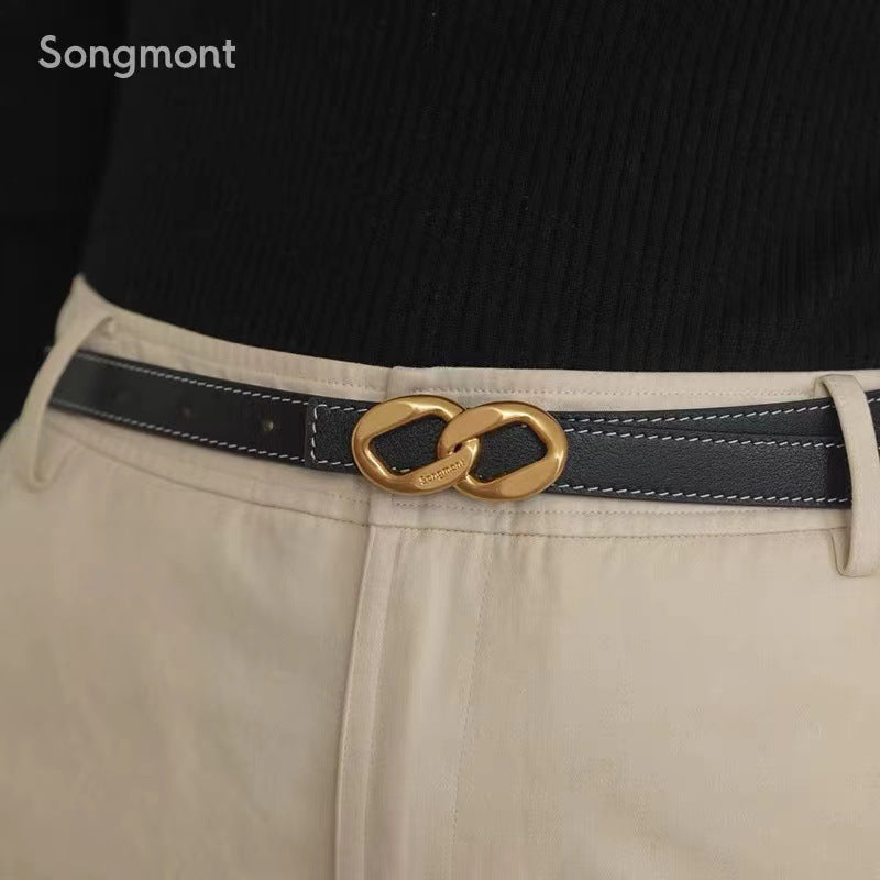 Women's Double-sided Random Combination Pant Design Fashion Shoulder Bags