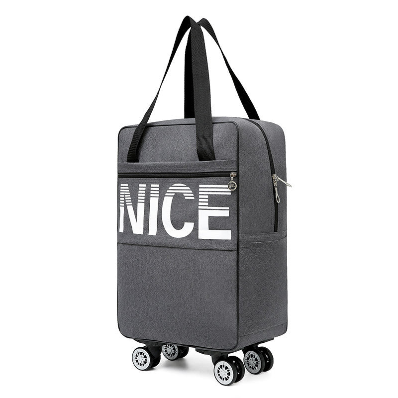 Women's & Men's & Pull Large Capacity Storage Supermarket Travel Bags