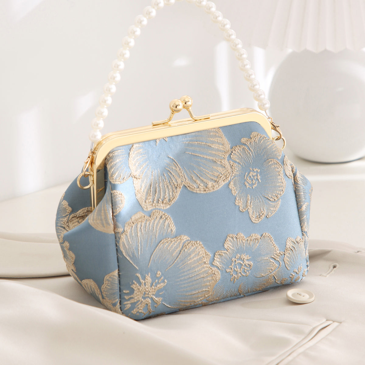 Women's National Style Elegant Han Chinese Clothing Ancient Portable Cheongsam Bags