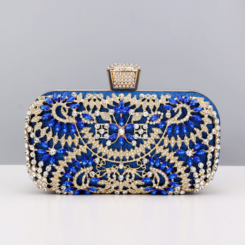 Women's Diamond Dinner Retro Banquet Hand Holding All Evening Bags