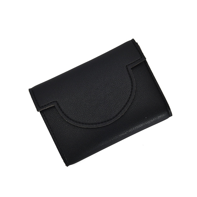 Women's Simple Short Fresh Folding Fashion Card Holder