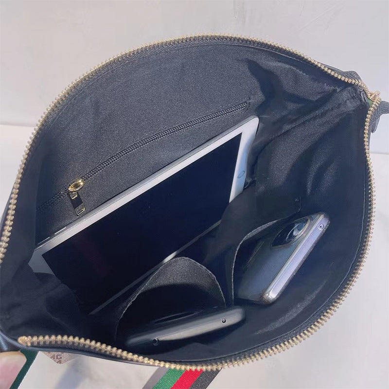 Women's & Men's Trendy Fashionable Letters Printed Simple Large Capacity Crossbody Bags