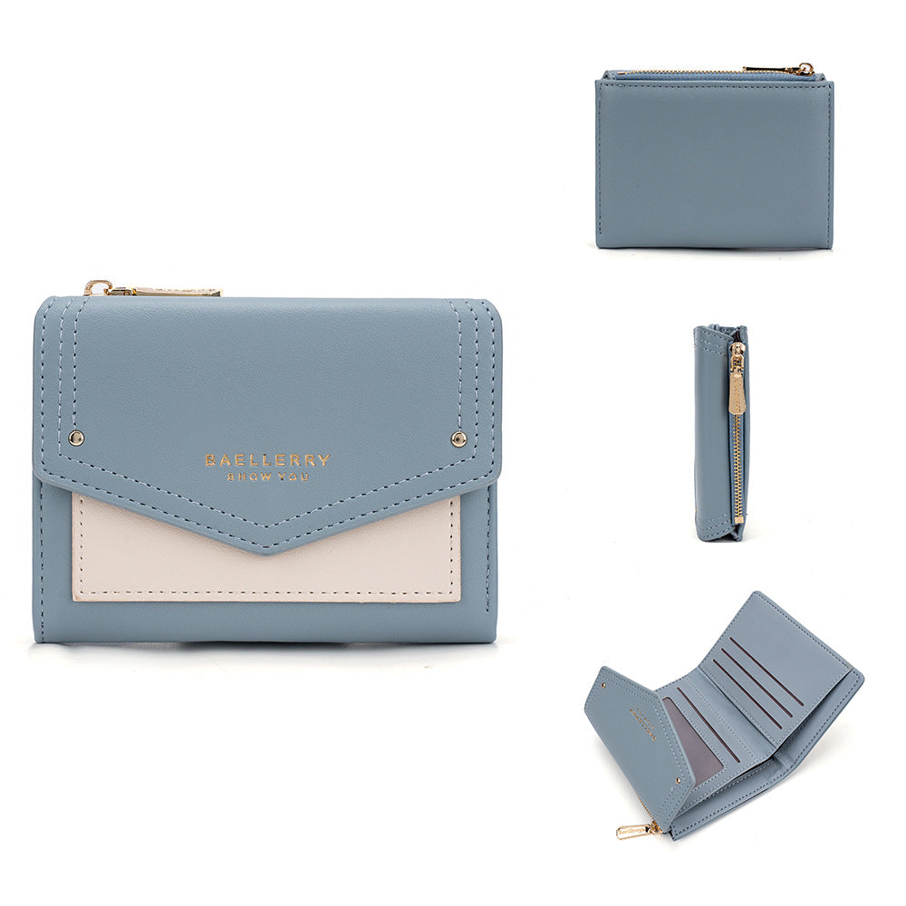 Women's Short Fashion Korean Multi Slots Ladies Wallet