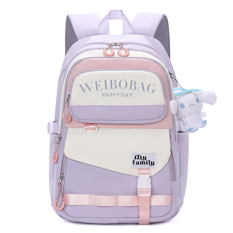 Innovative Cute Portable Large Capacity Letter Elementary School Students' Schoolbags