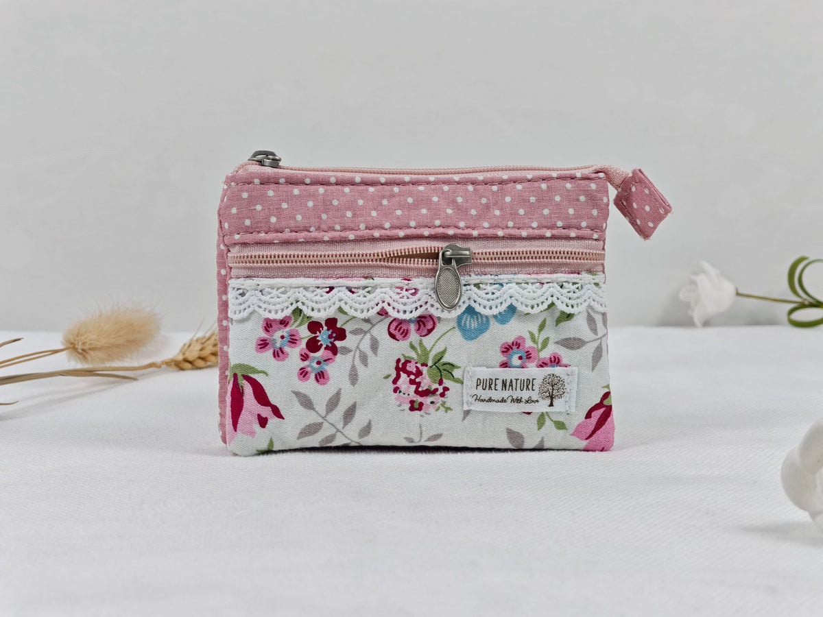 Versatile Women's Handmade Fabric Idyllic Minimalist Coin Purses