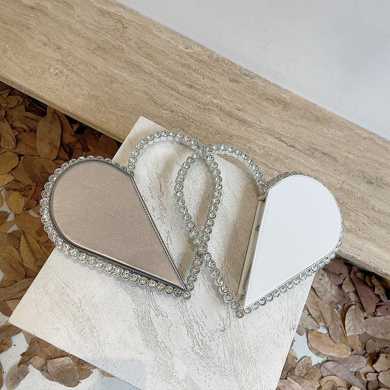 Women's Graceful Dinner Love Clutch Party Evening Bags