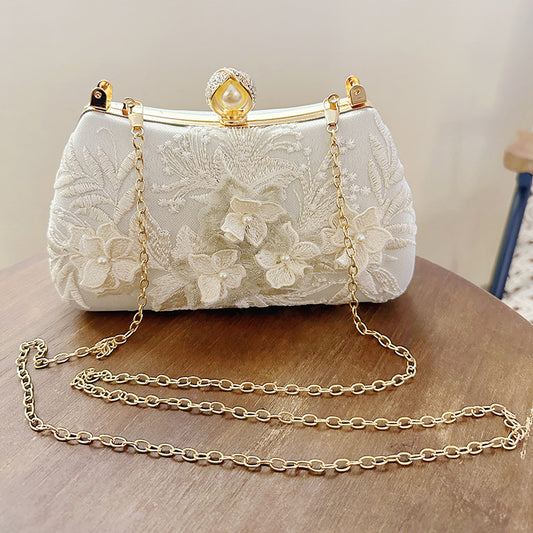 Chinese Style Han Costume Retro Embroidery Evening Bags