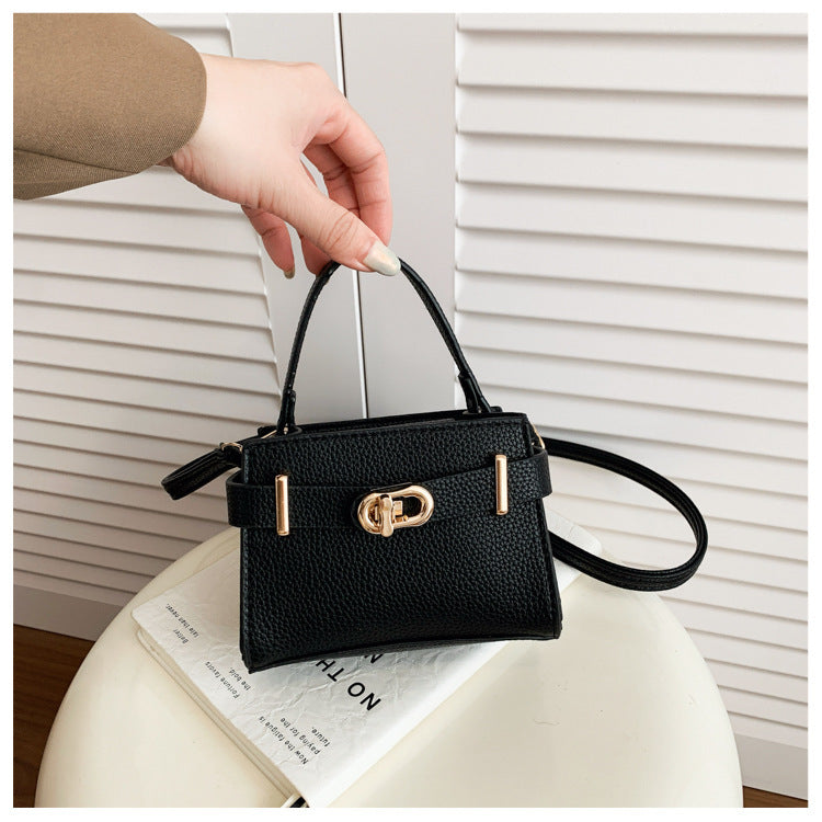 Women's Simple Decorative Texture Light Luxury Solid Color Women's Shoulder Bag