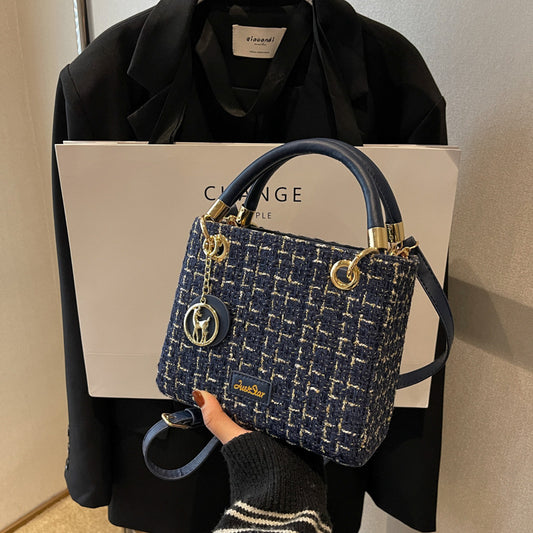 Texture Woven Diana French Minority Design Bags