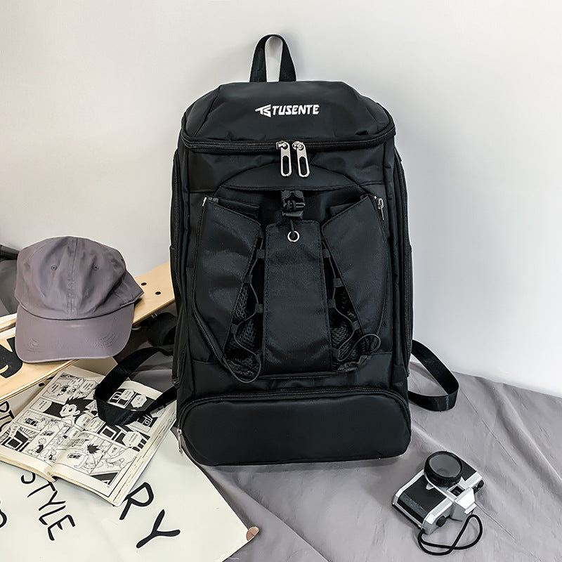 Men's Large Capacity Independent Shoe Warehouse Basketball Backpacks