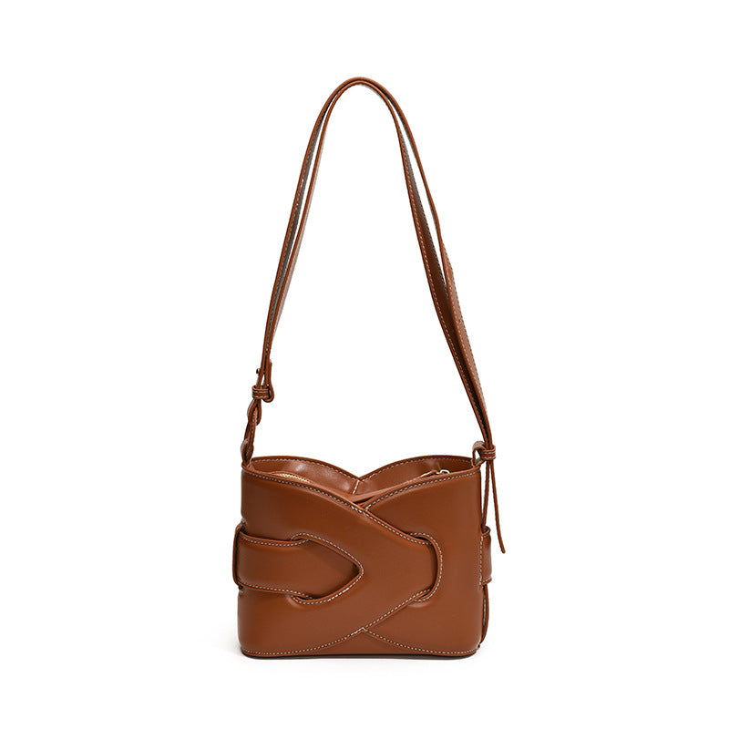 Women's High-grade Large Capacity Fashion Commuter Geometric Design Shoulder Bags