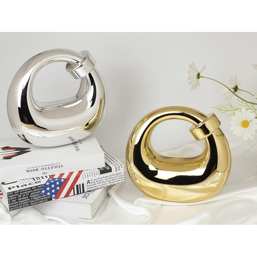 Moon Fashionable Temperament Acrylic Home Decorative Handbags