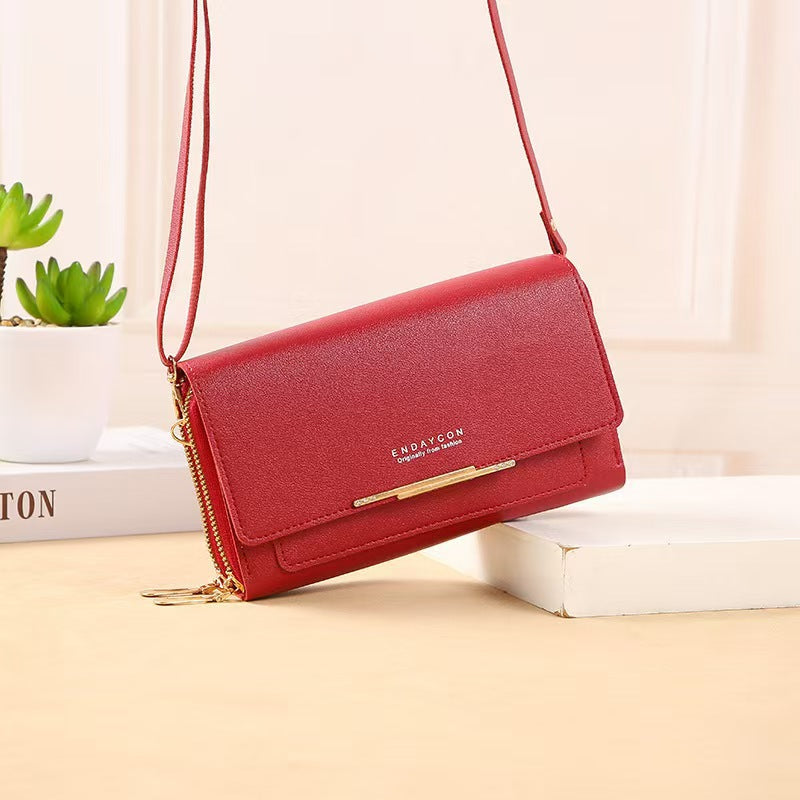 Trendy Attractive Cool Thin Mid-length Clutch Ladies Wallet