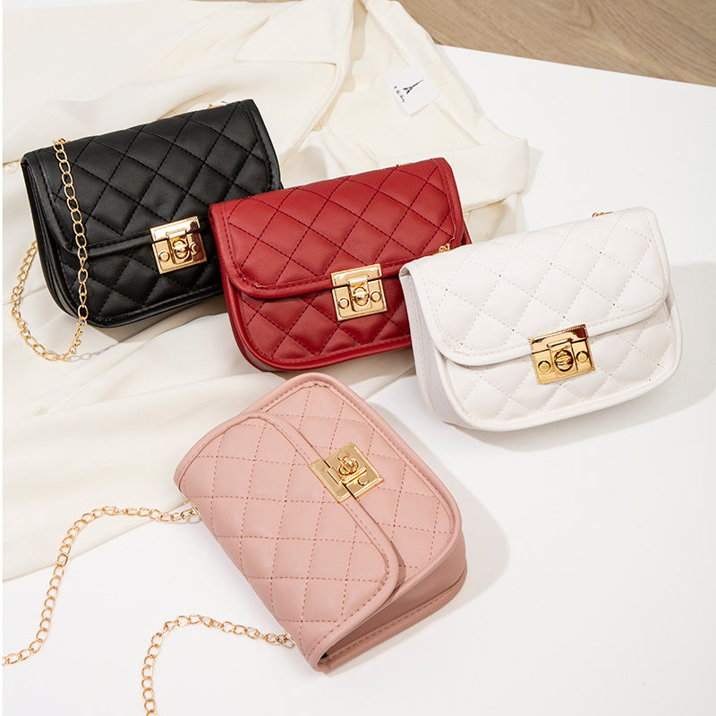 Elegant Beautiful Women's Saddle Thread Chain Lock
