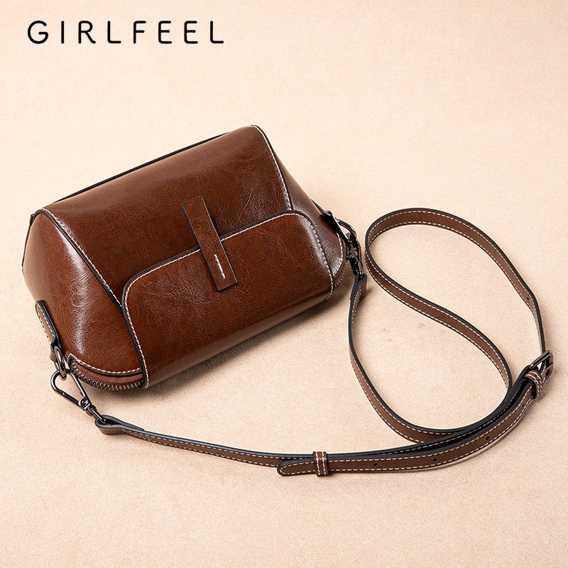 Fashion Genuine Leather Mobile Light Luxury Crossbody Bags