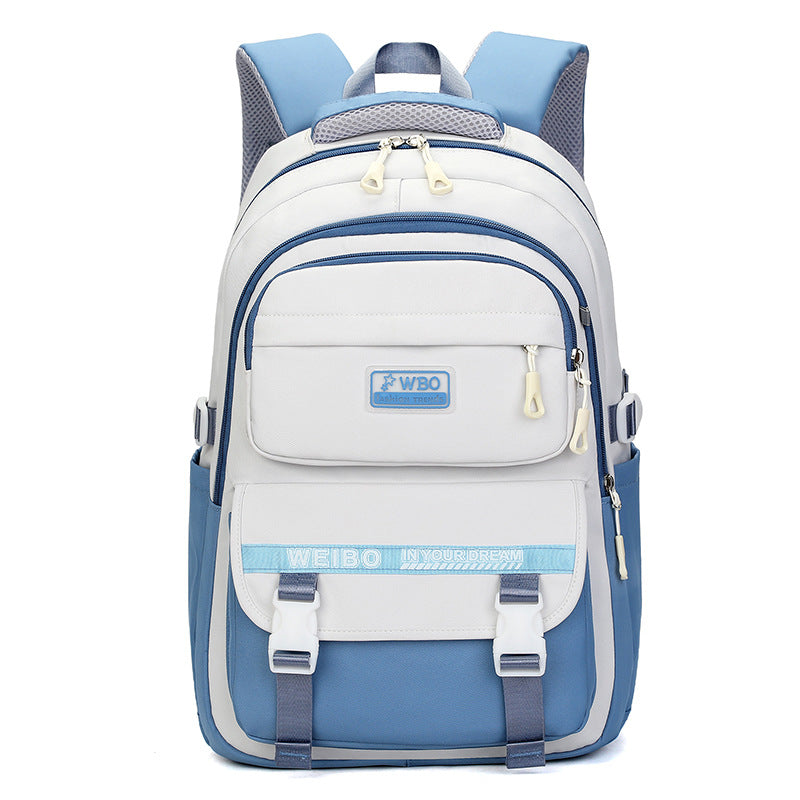 Slouchy Trendy Female Good-looking Large Capacity Middle School Students' Schoolbags