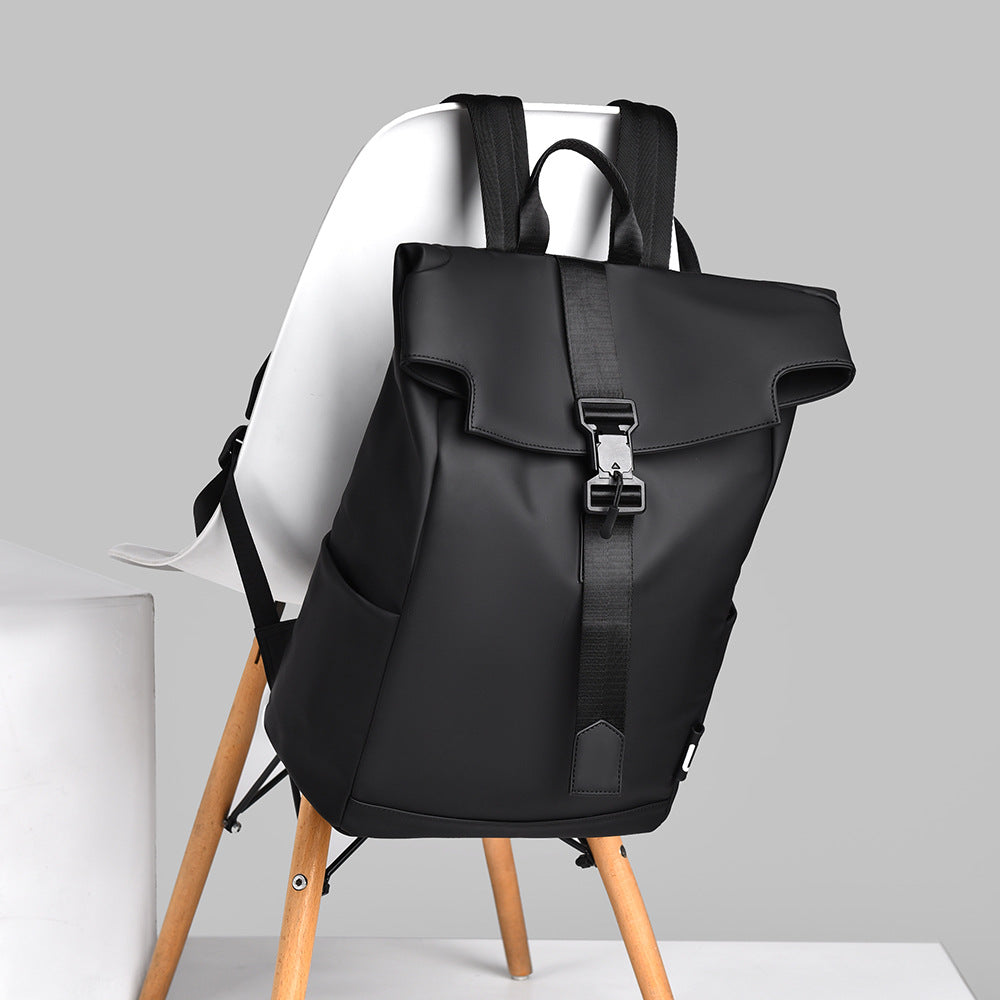 Innovative Men's Trendy High-grade Flip Magnetic Backpacks