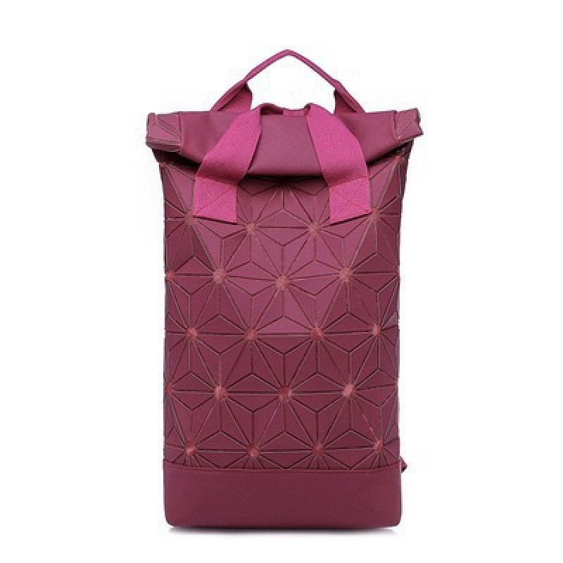 Rhombus Geometric Colorful Single Trendy Portable Backpacks