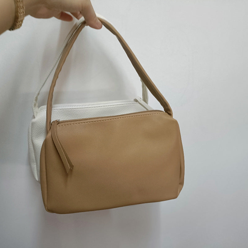 Solid Color Portable High-grade Versatile Simple Bags