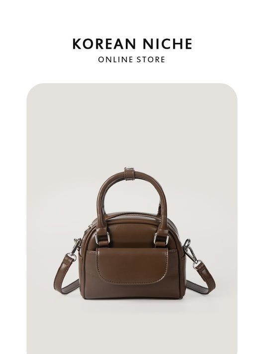 Women's Advanced Texture Mini Retro Easy Matching Hand Shoulder Bags