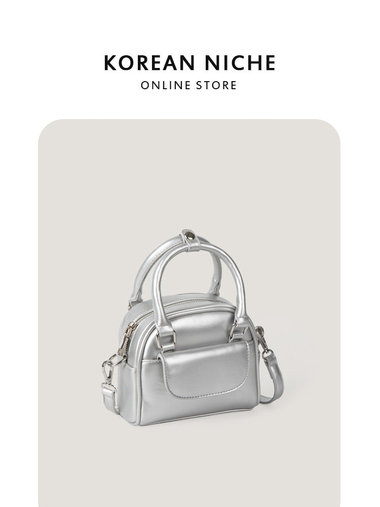 Women's Advanced Texture Mini Retro Easy Matching Hand Shoulder Bags