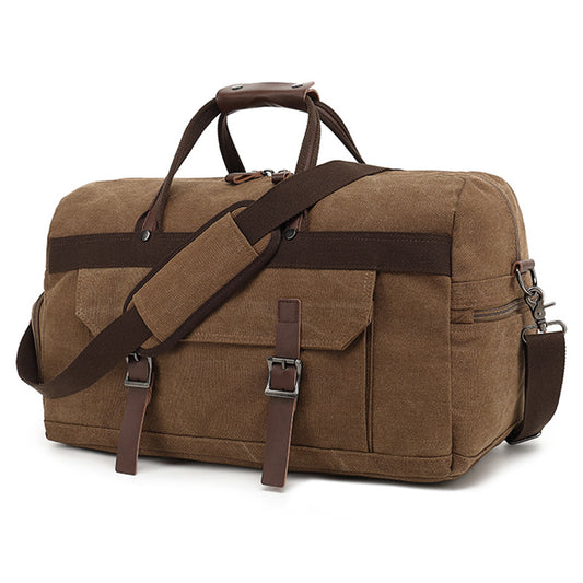 Men's Large Capacity Long-distance Canvas Portable Business Travel Bags